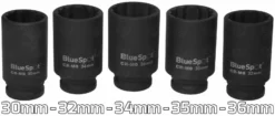 BlueSpot 12 Point Axle Hub Nut DEEP IMPACT Socket Set 1/2"Dr Thin Wall Drive Shaft Socket 14 BlueSpot 12 Point Axle Hub Nut DEEP IMPACT Socket Set 1/2"Dr Thin Wall Drive Shaft Socket -SOCKET SETS & EXTENSION BARS Sales 48339089 9cc7 48c1 8638 6b2385aac899