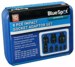 BLUESPOT 8pc IMPACT Socket Adaptor Converter Set Step Up / Step Down Adapters Reducers HD -SOCKET SETS & EXTENSION BARS Sales 4a1e9668 70bd 4436 8261 3656da2efa82