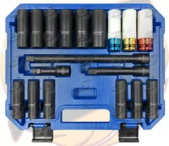 BlueSpot DEEP IMPACT Socket Set Alloy Wheel Impact Extension Bar Set 1/2"Dr 10- 24mm 6pt -SOCKET SETS & EXTENSION BARS Sales 4ab93f63 2084 490d ac5e 9f1ae1b36750