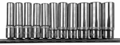 US PRO By BERGEN BERGEN 1/4" INCH Drive Deep Socket Set Long Reach Sockets 4mm-13mm 11pc 6PT Hex -SOCKET SETS & EXTENSION BARS Sales 4d17934e 7a14 4e20 9edc 5e3e934e0c97