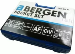 US PRO By BERGEN BERGEN Sockets & DEEP Socket Set 3/8" Drive Tool Set With Ratchet Metric & AF 50 -SOCKET SETS & EXTENSION BARS Sales 4e1aa7a0 99b5 4b06 b569 07cd7046085c