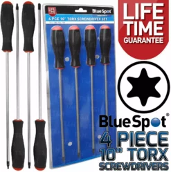 BLUESPOT Magnetic Torx Extra Long TORX Screwdriver Set Star Set T15 T20 T25 T30Torx Drive