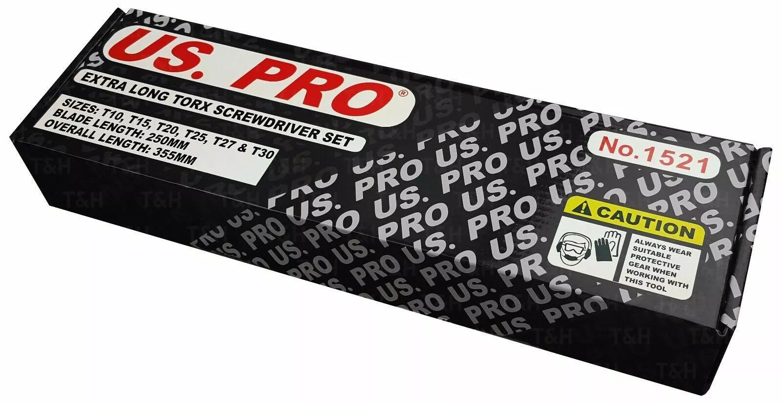 US PRO By BERGEN US.PRO Extra Long Magnetic TORX Star Screwdriver Set T10 T15 T20 T25 T27 T30Torx 7 US PRO By BERGEN US.PRO Extra Long Magnetic TORX Star Screwdriver Set T10 T15 T20 T25 T27 T30Torx - Image 7