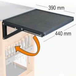 Beta 5000MS Folding Shelf For Tool Trolley -SOCKET SETS & EXTENSION BARS Sales 5000MS 2