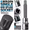 US PRO By BERGEN BERGEN Spline Socket M10mm 1/2" Drive 100mm 10mm Spline Key Single Socket
