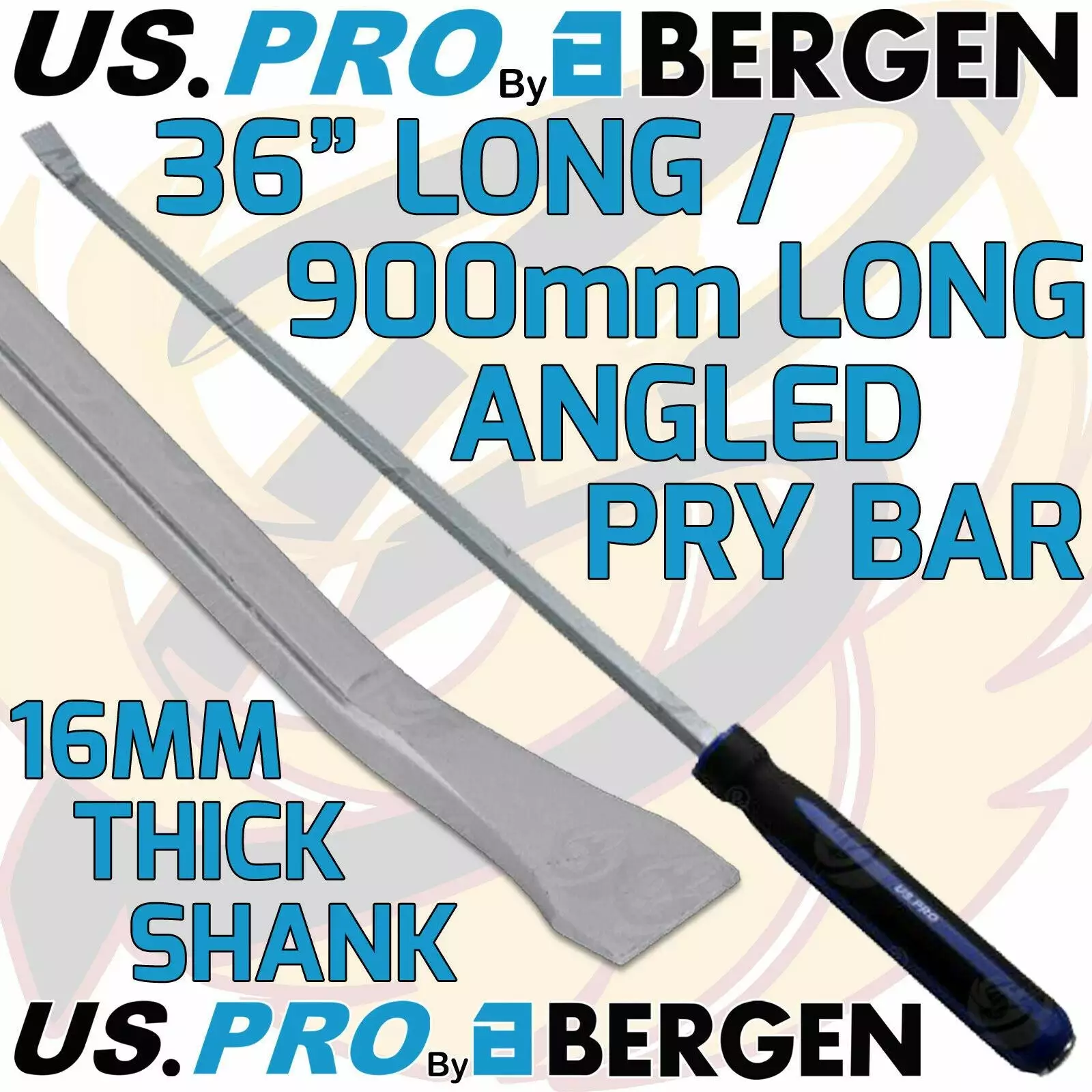 US PRO By BERGEN US.PRO By BERGEN Pry Bar 36" Extra Long Angled Hammer Through HEAVY DUTY JEMMY CROW PRY HD 1 US PRO By BERGEN US.PRO By BERGEN Pry Bar 36" Extra Long Angled Hammer Through HEAVY DUTY JEMMY CROW PRY HD