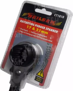 NEILSEN 17mm & 21mm Reversible 12" Scaffolding Podger