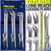 TOOLZONE 3 Piece Extra Long Locking Pliers