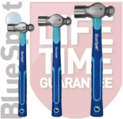 BLUESPOT Ball Pein Hammer Set 3pc Ball PEEN Machinist's TPR Hammers 8oz 16oz 32oz BallPen -SOCKET SETS & EXTENSION BARS Sales 584a21cb 857d 45e3 a113 e60c2011968a