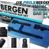 US PRO By BERGEN 3/4" Drive IMPACT Extension Bar Set 100mm - 250mm
