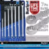 BLUESPOT 7 Piece EXTRA LONG AVIATION Double Ring Spanner Set