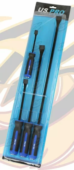 US PRO By BERGEN US PRO 4PC Heavy Duty Pry Bar Set Jemmy 200mm 300mm 450mm 600mm Crow Bar Jimmy -SOCKET SETS & EXTENSION BARS Sales 5e67a310 940c 4401 80aa e34a95240166