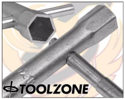 Toolzone Tubular Box Spanner Set Metric Wrench Set 6mm - 22mm Spark Plug Spanner Wrench -SOCKET SETS & EXTENSION BARS Sales 606f4dc2 9682 48de 8a7a 94066fefdf3a