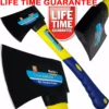 BLUESPOT Hand AXE 1.5lb AXE Hatchet Fiberglass & Rubber AXE Wood Chopper Log SplittingAXE