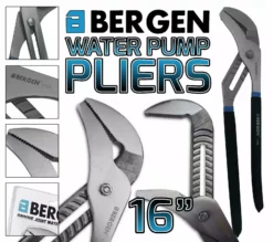 US PRO By BERGEN BERGEN 16" HEAVY DUTY Water Pump Pliers Adjustable Groove Joint Wide Opening