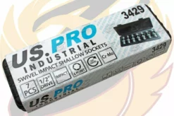 US PRO By BERGEN US PRO INDUSTRIAL Impact Swivel Shallow Sockets 1/2" Drive 6 Point Wobble 3429 -SOCKET SETS & EXTENSION BARS Sales 63a05b4f f1d5 49a6 9561 0a9fff97ddc5