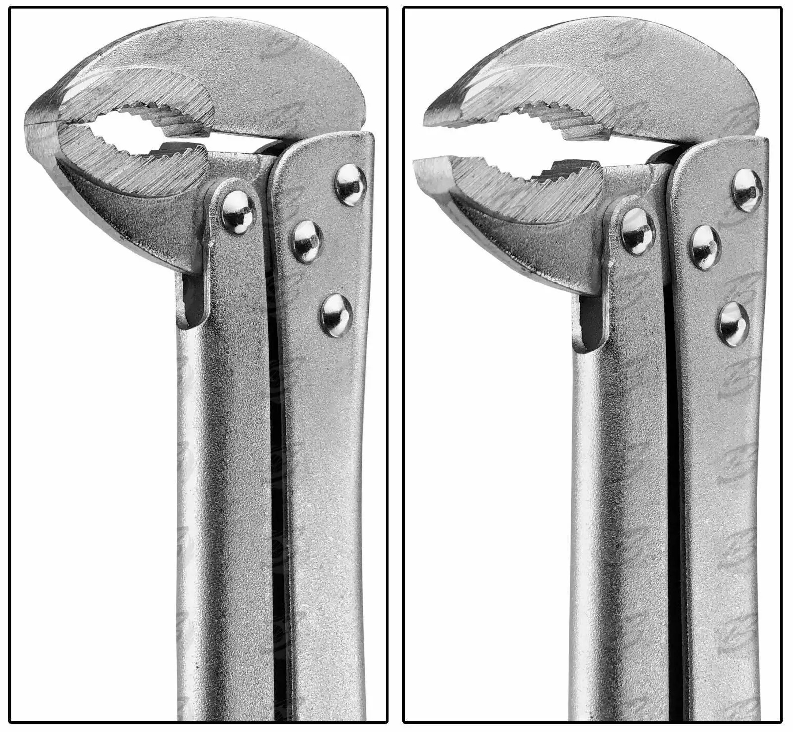 TOOLZONE 3 Piece Extra Long Locking Pliers 7 TOOLZONE 3 Piece Extra Long Locking Pliers - Image 7