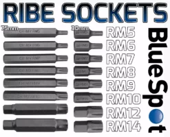 Berlin Tools LTD 75pc Special Bit Set Hex Spline Ribe Star Torx Tamperproof Torx Bits 1/2" & 3/8" -SOCKET SETS & EXTENSION BARS Sales 6af6b821 b9de 420d b0f5 f7350e881ee5