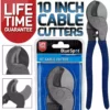 Berlin Tools LTD BLUESPOT 10" Cable Cutters Large Head Electricians Cable Snips Croppers