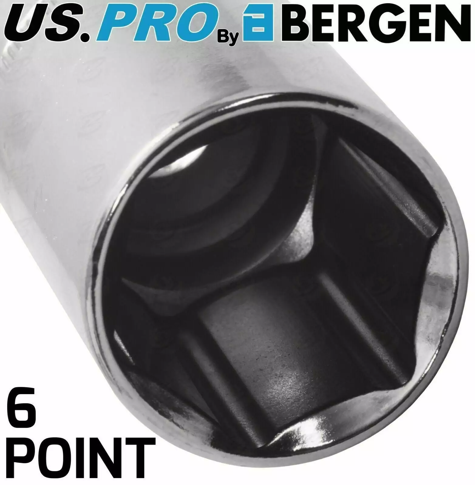 US PRO By BERGEN US.PRO By BERGEN Deep Socket Set 1/4" 3/8" 1/2"Drive 6 Point Long Reach Deep Sockets 42pcs 5 US PRO By BERGEN US.PRO By BERGEN Deep Socket Set 1/4" 3/8" 1/2"Drive 6 Point Long Reach Deep Sockets 42pcs - Image 5