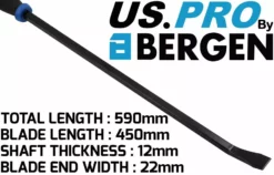 US PRO By BERGEN Pry Bar Set With Protective Handle Guard HEAVY DUTY JEMMY CROW PRY BARS -SOCKET SETS & EXTENSION BARS Sales 6efaf717 7055 4cd1 87fe 65a54091e295