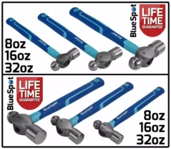 BLUESPOT Ball Pein Hammer Set 3pc Ball PEEN Machinist's TPR Hammers 8oz 16oz 32oz BallPen -SOCKET SETS & EXTENSION BARS Sales 6f98837c ceac 40e2 b066 0c3bb1d22cf7