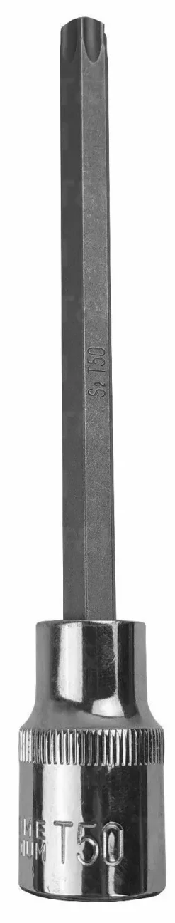 US PRO By BERGEN BERGEN T50 Torx Socket T50 1/2" Drive 140mm Long Torx Key Single Socket Star Key -SOCKET SETS & EXTENSION BARS Sales 708fe1ec 330a 485e a49a a834d13521c4