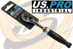 US PRO By BERGEN US.PRO INDUSTRIAL 1/4"Drive 90 Tooth Quick Release Ratchet Handle Aluminium 4193 -SOCKET SETS & EXTENSION BARS Sales 724a818a 5f15 44ca 91b4 cc02f0435d25