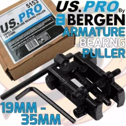 US PRO By BERGEN US.PRO By BERGEN Armature Bearing Puller Bush Seal Remover Removal Tool Small 19mm - 35mm