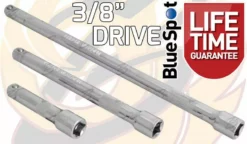 BlueSpot Deep Socket Set 3/8" Drive 6mm - 19mm 100 Tooth Ratchet & Extensions Long Reach -SOCKET SETS & EXTENSION BARS Sales 736ec7ef 6ee0 4abb be6c 0bb5bd8456f7