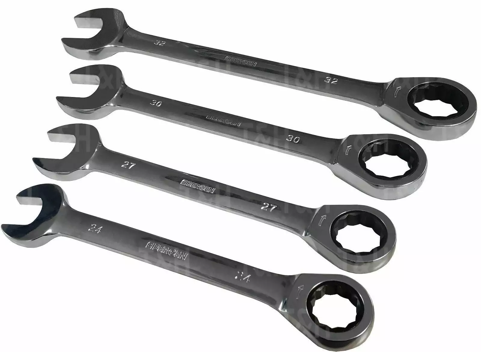 US PRO By BERGEN 20 Piece Combination Ratchet Spanner Set 8mm - 32mm 6 US PRO By BERGEN 20 Piece Combination Ratchet Spanner Set 8mm - 32mm - Image 6