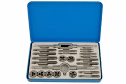 Laser Gunson 23 Piece Whitworth Tap And Die Set 1/8"-1/2" BSW In A Metal Case