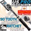 US PRO By BERGEN US.PRO INDUSTRIAL 1/2"Drive 90 Tooth Quick Release Ratchet Handle Aluminium 4195