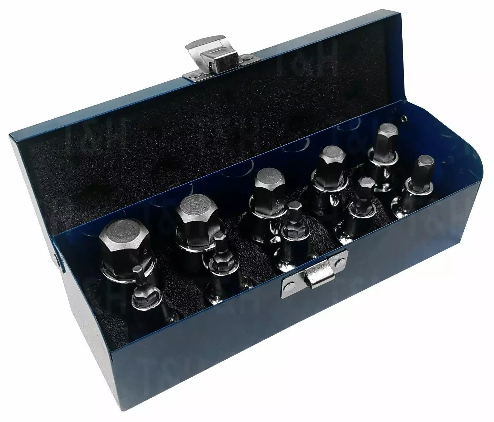 US PRO By BERGEN BERGEN HEX BIT Sockets Set 1/2" Dr Allen Keys H4 To H19 Hex Allen Keys Sockets 5 US PRO By BERGEN BERGEN HEX BIT Sockets Set 1/2" Dr Allen Keys H4 To H19 Hex Allen Keys Sockets - Image 5