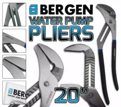 US PRO By BERGEN 20" HEAVY DUTY Water Pump Pliers Adjustable Groove Joint Wide Opening