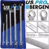 US PRO By BERGEN 5 Piece EXTRA LONG AVIATION Spanner Set 8mm - 19mm
