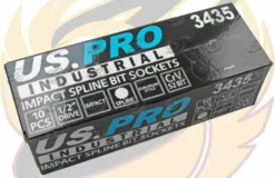 US PRO By BERGEN US.PRO INDUSTRIAL Impact Spline Bit Socket Set Tamper Proof Spline 1/2"Dr M4-M18 -SOCKET SETS & EXTENSION BARS Sales 7fb04df3 9565 48ac 9c92 24eb949bd234