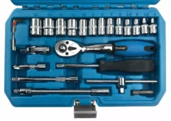 BlueSpot Sockets & DEEP Socket Set 1/4" Drive Tool Set With 72T Ratchet Torx Hex UJ PZ PH 17 BlueSpot Sockets & DEEP Socket Set 1/4" Drive Tool Set With 72T Ratchet Torx Hex UJ PZ PH -SOCKET SETS & EXTENSION BARS Sales 82563b80 6475 4c46 9b18 a9e30572bcfb
