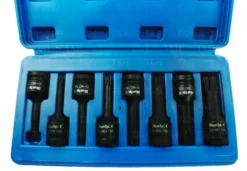 BlueSpot IMPACT TORX BIT Socket Set 1/2" Dr Impact Star Keys T30 To T80 8pc TX 1/2" Drive -SOCKET SETS & EXTENSION BARS Sales 83171546 91e7 4ad4 9067 d26ed57b7374