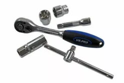 US PRO By BERGEN US PRO Super Lock 3/8" Socket Set Shallow 22pc 6mm-22mm Metric Sockets & Ratchet -SOCKET SETS & EXTENSION BARS Sales 85d751fd d5a2 4f97 ae81 cc20c3bea294