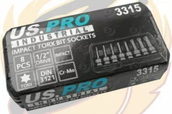 US PRO By BERGEN US PRO INDUSTRIAL IMPACT TORX STAR Socket Set T30-T80 Torx Bit Set 1/2"Dr 3315 -SOCKET SETS & EXTENSION BARS Sales 86d045c6 ce11 4b51 a8f9 02abf6b6458b