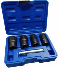 US PRO By BERGEN BERGEN Locking Wheel Nut Remover Set Stud Bolt Nut Impact Twist Socket Extractor -SOCKET SETS & EXTENSION BARS Sales 887073d1 ddac 4e50 bea8 b55457ec15d0