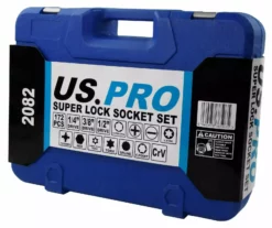 US PRO By BERGEN BERGEN Super Lock Socket & Ratchet Set E-Torx 6 Point HEX TORX 1/4" 3/8" 1/2" -SOCKET SETS & EXTENSION BARS Sales 8bb65e15 1a6f 4ff1 944d 26e8d4701402
