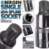 US PRO By BERGEN BERGEN Spline Socket M14mm 1/2" Drive 55mm 14mm Spline Key Single Socket