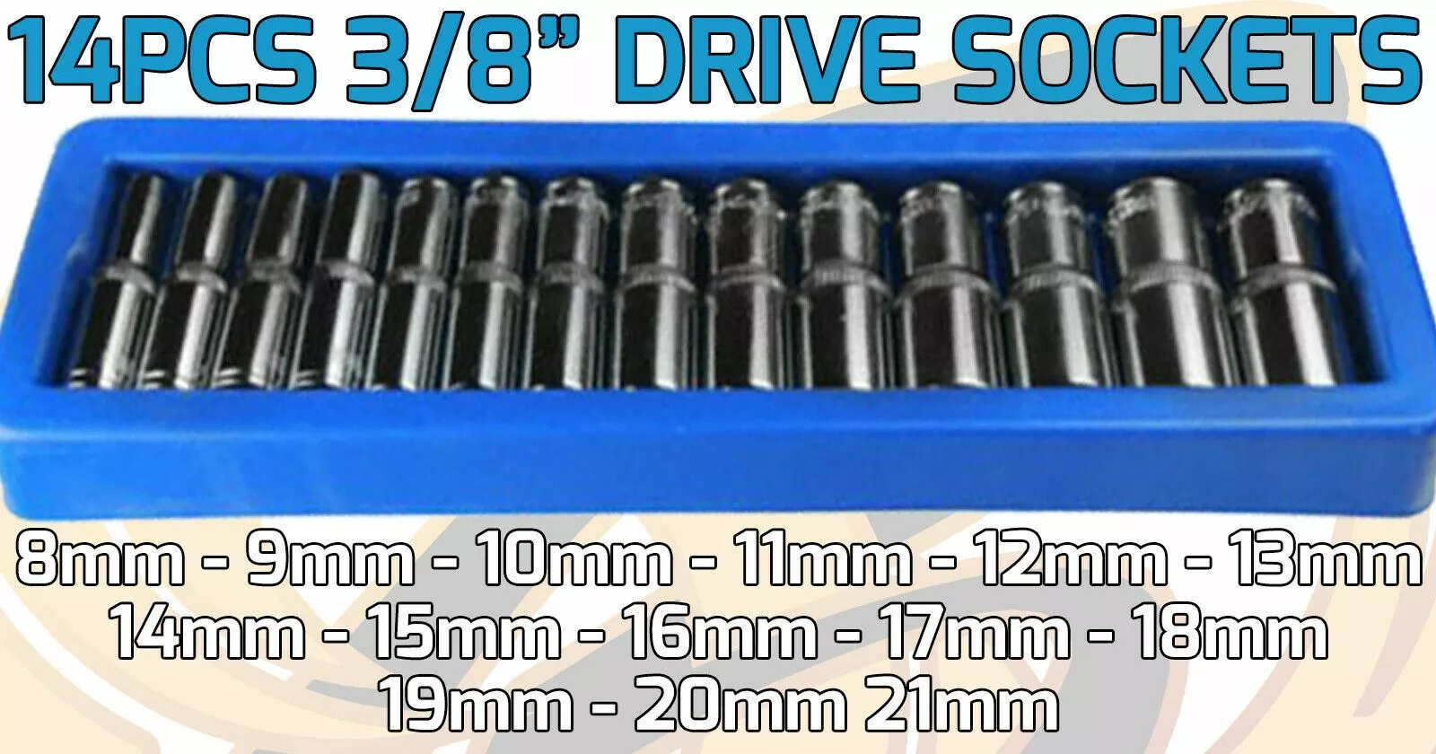 US PRO By BERGEN US.PRO By BERGEN Deep Socket Set 1/4" 3/8" 1/2"Drive 6 Point Long Reach Deep Sockets 42pcs 3 US PRO By BERGEN US.PRO By BERGEN Deep Socket Set 1/4" 3/8" 1/2"Drive 6 Point Long Reach Deep Sockets 42pcs - Image 3