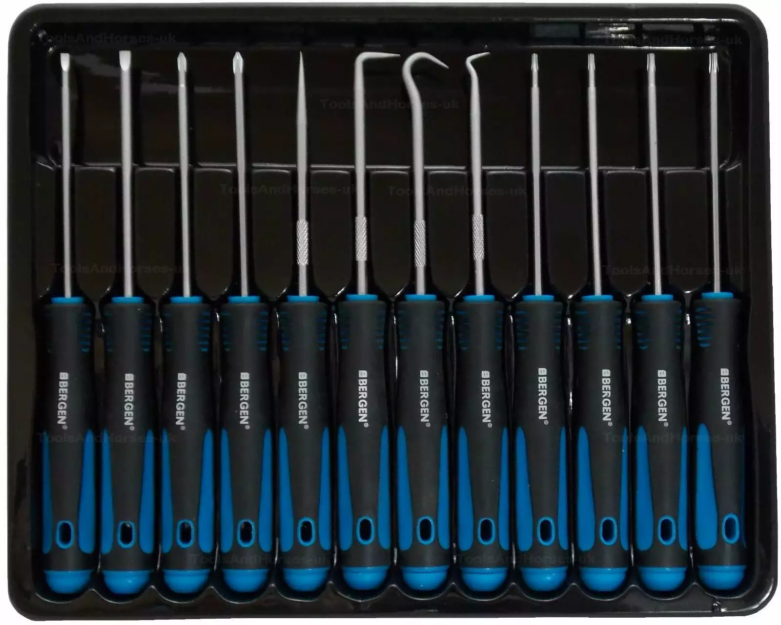 US PRO By BERGEN Mini Hook & Pick Set+ Magnetic Precision Torx Drivers & Screwdrivers 12pc 3 US PRO By BERGEN Mini Hook & Pick Set+ Magnetic Precision Torx Drivers & Screwdrivers 12pc - Image 3