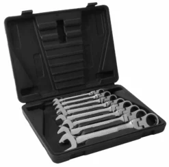 TOOLZONE 8 Piece FLEXI HEAD RATCHET Combination Spanner Set 8mm - 19mm -SOCKET SETS & EXTENSION BARS Sales 90fd138f 9fea 487b bc53 6468a349f33e