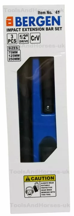 US PRO By BERGEN 1/2" Drive IMPACT Extension Bar Set 75mm - 250mm 17 US PRO By BERGEN 1/2" Drive IMPACT Extension Bar Set 75mm - 250mm -SOCKET SETS & EXTENSION BARS Sales 91784a4b bd88 469b b93a 1c95d6649773