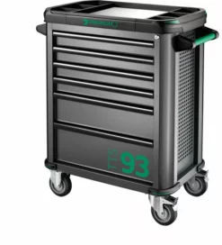 Stahlwille 93/6A TTS93 6 Drawer Mobile Roller Cabinet - Black