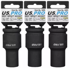 US PRO By BERGEN BERGEN 17mm 19mm 21mm 3/4" Dr DEEP IMPACT SOCKET 6 Point HEX Long Reach HD 23 US PRO By BERGEN BERGEN 17mm 19mm 21mm 3/4" Dr DEEP IMPACT SOCKET 6 Point HEX Long Reach HD -SOCKET SETS & EXTENSION BARS Sales 93c4de2b 644e 4493 a63c 2d39fa2e715e